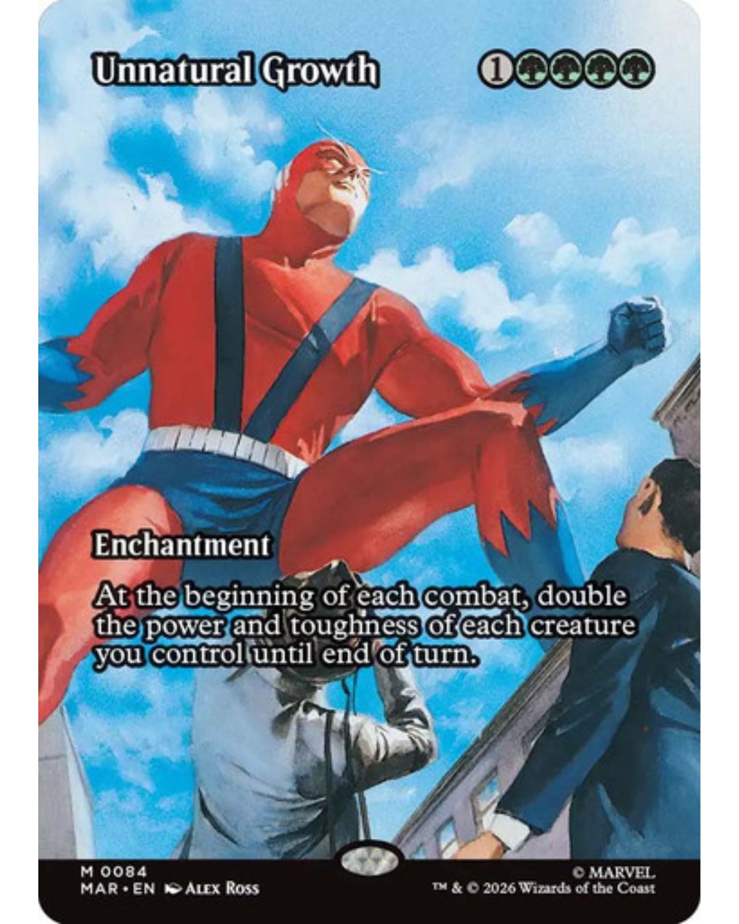 Magic the Gathering Unnatural Growth Marvel Universe