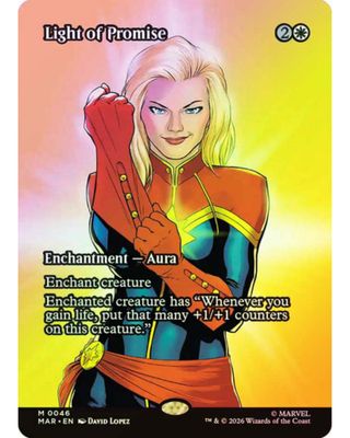 Magic the Gathering Light of Promise Foil Marvel Universe
