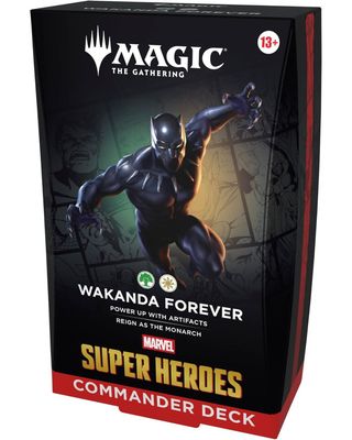 Magic the Gathering Marvel Super Heroes Commander Deck Wakanda Forever