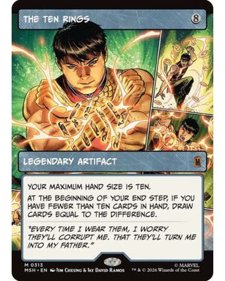 Magic the Gathering The Ten Rings Showcase Marvel Super Heroes