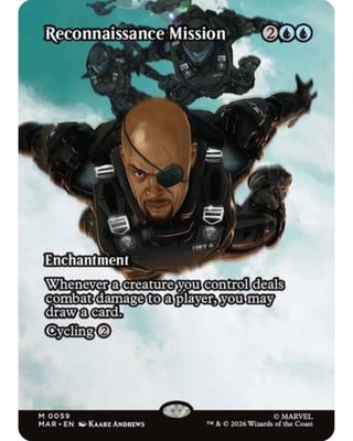 Magic the Gathering Reconnaissance Mission Marvel Universe