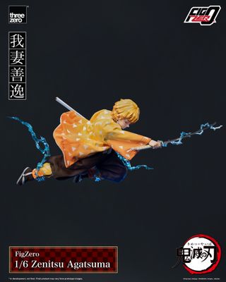 PRE-ORDER ThreeZero Kimetsu no Yaiba FigZero 1/6 Zenitsu Agatsuma