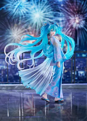 PRE-ORDER Good Smile Vocaloid Hatsune Miku Music &amp; Fire Works Ver. 1/7th Scale Figure