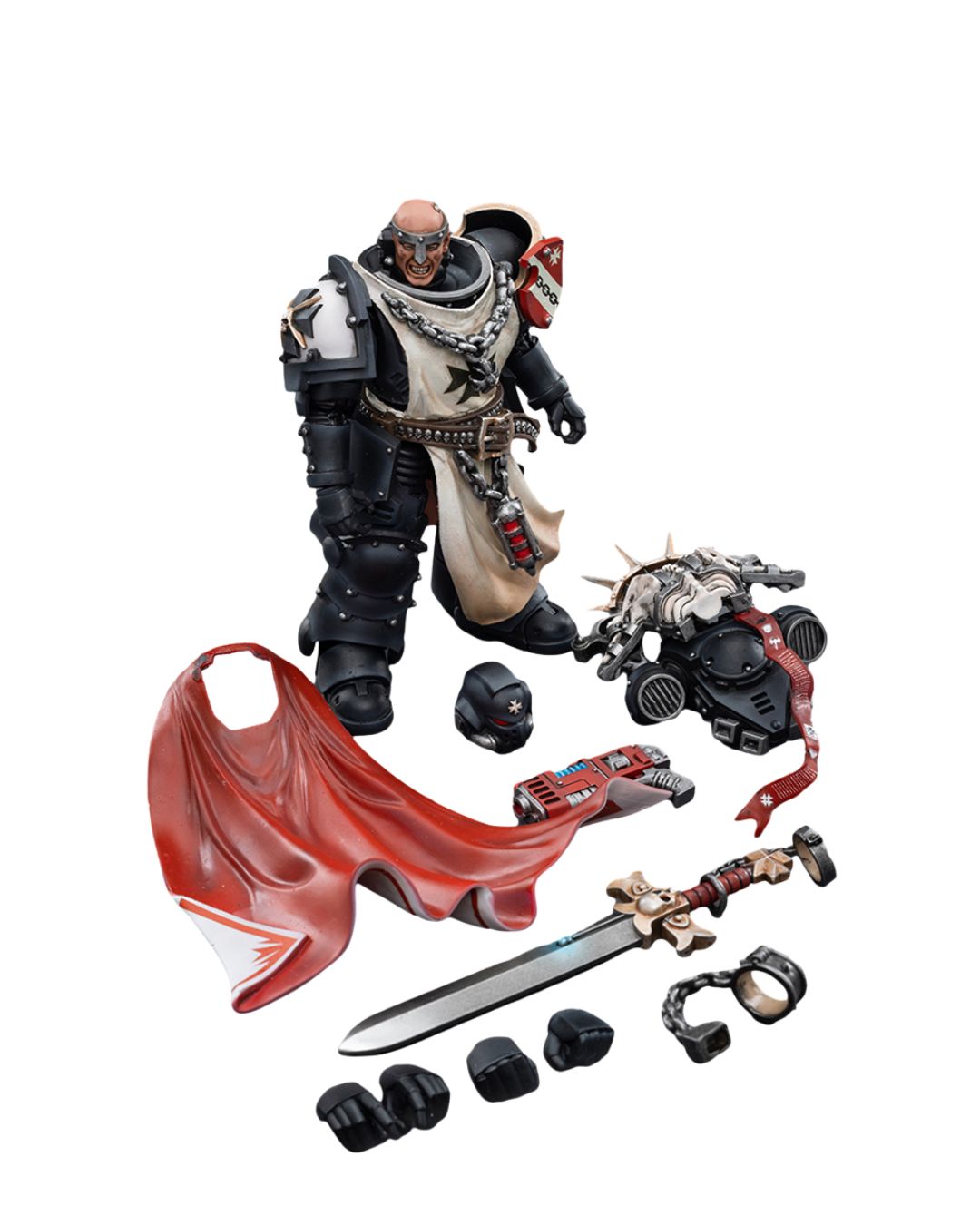 PRE-ORDER Joy Toy Warhammer 40k Black Templars Marshal Baldeckrath