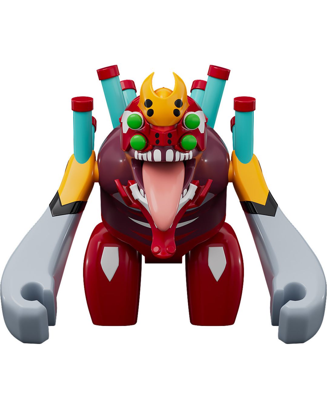PRE-ORDER Good Smile Brickroid Rebuild of Evangelion - Evangelion Unit 02 Beast Form 2nd Phase (Type 1)