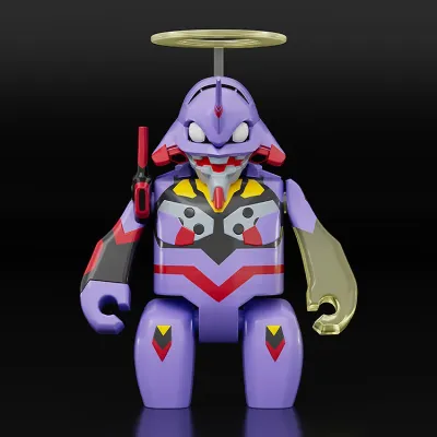 PRE-ORDER Good Smile Brickroid Rebuild of Evangelion - Evangelion Test Type-01 Pseudo DMS Phase