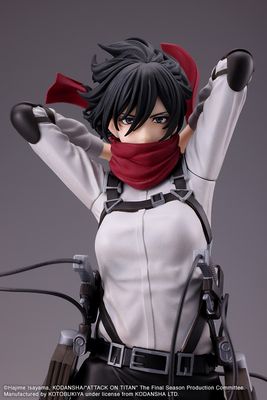 PRE-ORDER Kotobukiya Mikasa Ackerman The Final Season ver. OSHI WORKS