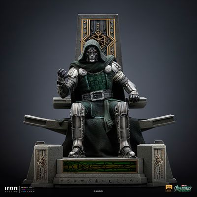 PRE-ORDER Iron Studios Doctor Doom on Throne - Avengers Doomsday - Art Scale 1/10
