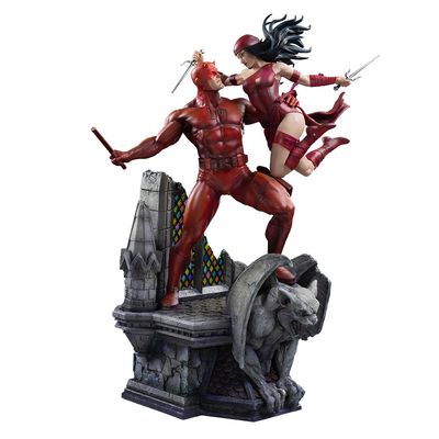 PRE-ORDER Iron Studios Daredevil and Elektra - Marvel Comics - Diorama 1/6