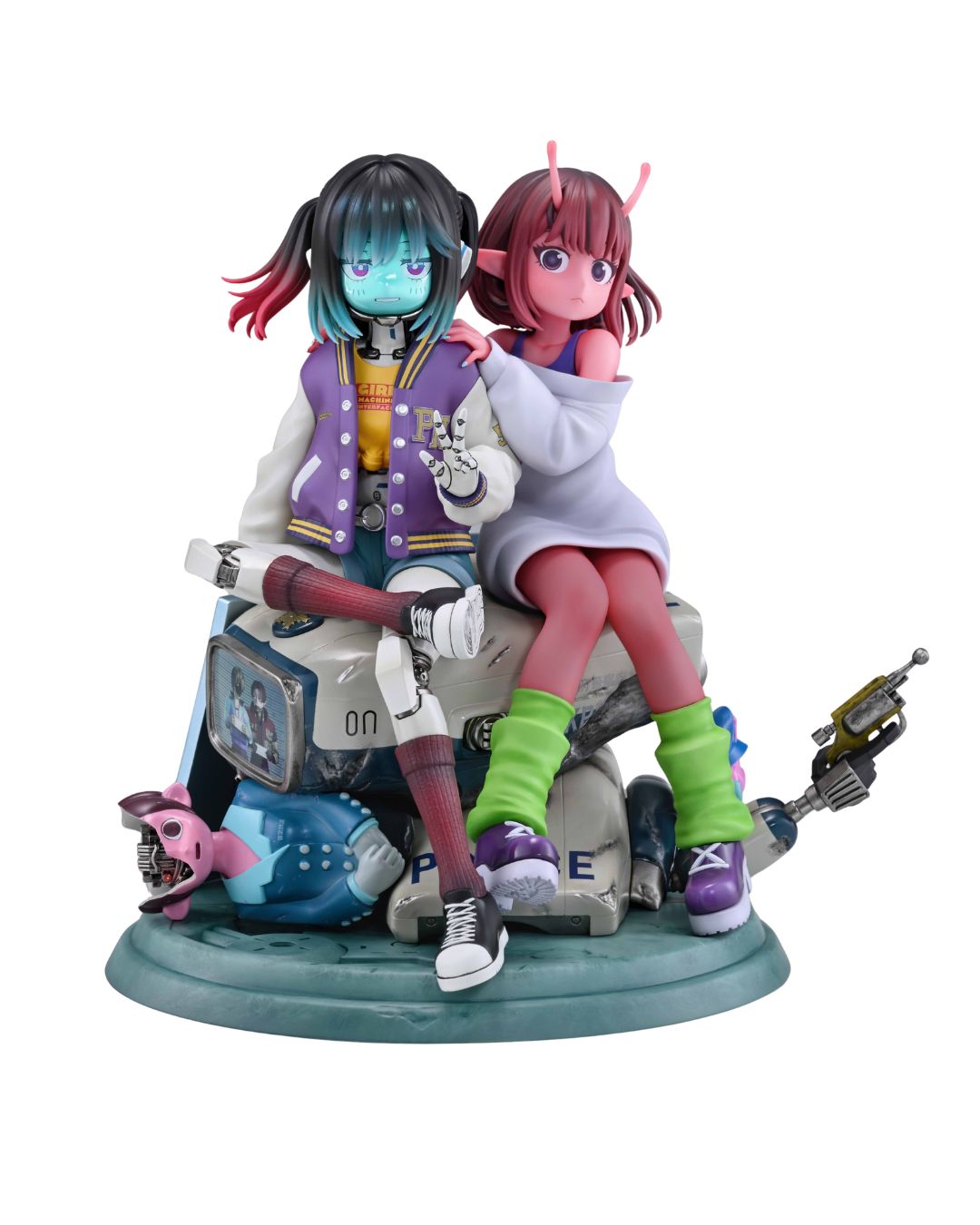 PRE-ORDER Good Smile Milky Subway: The Galactic limited Express Chiharu &amp; Makina Non Scale Figure