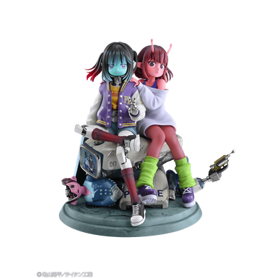 PRE-ORDER Good Smile Milky Subway: The Galactic limited Express Chiharu &amp; Makina Non Scale Figure