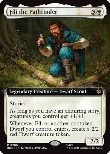 Magic the Gathering Fili The Path Finder Extended Art The Hobbit Festival Mall