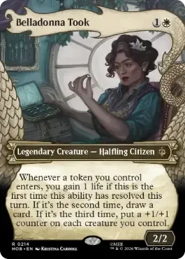 Magic the Gathering Belladonna Took Showcase Foil The Hobbit Festival