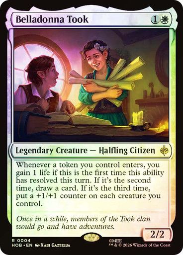 Magic the Gathering Belladonna Took Foil The Hobbit Fisher Mall