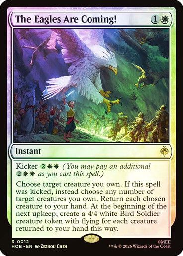 Magic the Gathering The Eagles Are Coming! Foil The Hobbit Glorietta 2