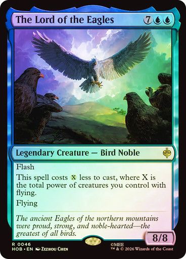 Magic the Gathering The Lord of the Eagles Foil The Hobbit Glorietta 2