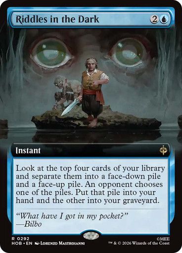 Magic the Gathering Riddles in the Dark Extended Art The Hobbit Greenhills
