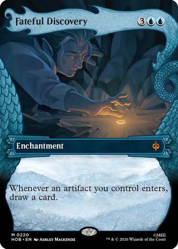 Magic the Gathering Fateful Discovery Borderless The Hobbit Festival Mall