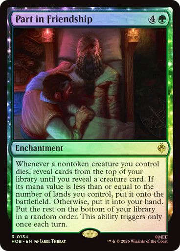 Magic the Gathering Part in Friendship Foil The Hobbit Glorietta 2