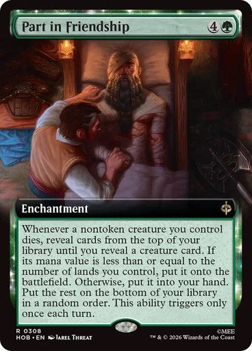 Magic the Gathering Part in Friendship Extended Art The Hobbit Greenhills