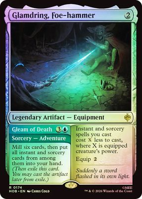 Magic the Gathering Glamdring, Foe-hammer The Hobbit Fisher Mall