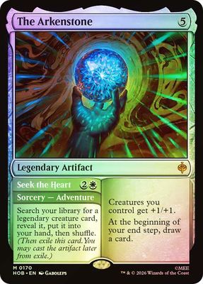 Magic the Gathering The Arkenstone Foil The Hobbit Fisher Mall