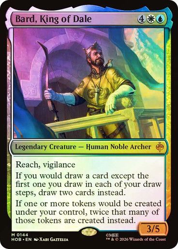 Magic the Gathering Bard, King of Dale Foil The Hobbit Festival Mall