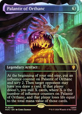 Magic the Gathering Palantir of Orthanc Foil The Hobbit Commander Online