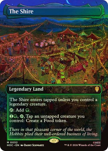 Magic the Gathering The Shire Foil The Hobbit Commander Online