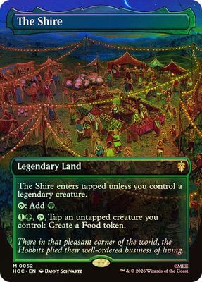 Magic the Gathering The Shire Foil The Hobbit Commander Online