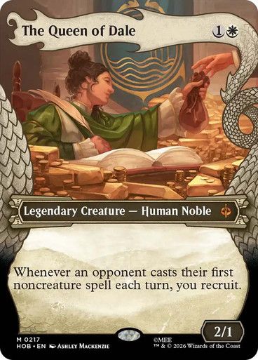 Magic the Gathering Roads The Queen of Dale Borderless The Hobbit Online