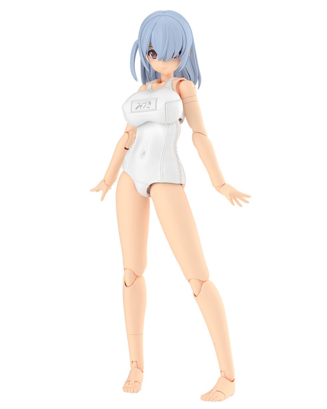 PRE-ORDER Kotobukiya Frame Arms Girl Mizuki School Swimsuit White Ver. Plaastic Model Kit