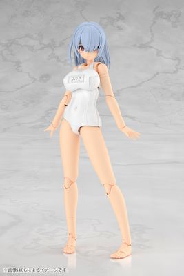 PRE-ORDER Kotobukiya Frame Arms Girl Mizuki School Swimsuit White Ver. Plaastic Model Kit