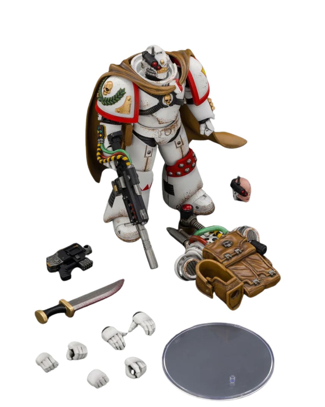 PRE-ORDER Joy Toy Warhammer 40k White Scars Legion Vigilator with Nemesis rifle and Bolt Pistol
