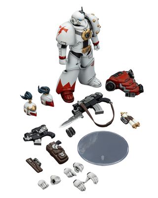 PRE-ORDER Joy Toy Warhammer 40k White Scars MKVI Tactical Legionary
