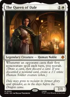 Magic the Gathering The Queen of Dale The Hobbit Online