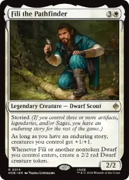 Magic the Gathering Fili the Pathfinder The Hobbit Online