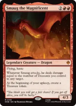 Magic the Gathering Smaug the Magnificent The Hobbit Online