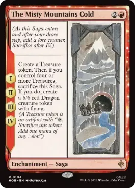 Magic the Gathering The Misty Mountains Cold The Hobbit Online