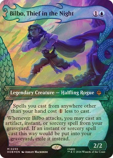 Magic the Gathering Bilbo, Thief in the Night Borderless Surge Foil The Hobbit Online