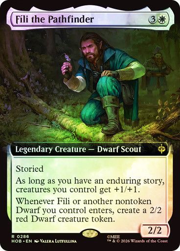 Magic the Gathering Fili the Pathfinder Extended Art Foil The Hobbit Online