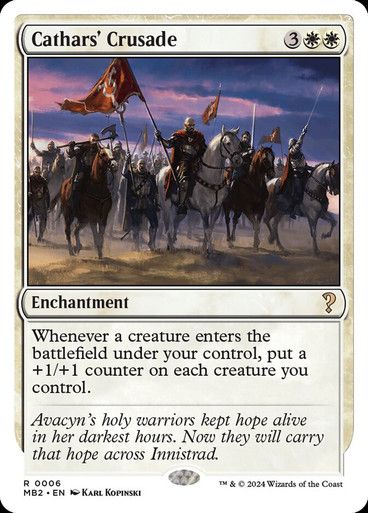 Magic the Gathering Cathars' Crusade Mystery Booster 2 Glorietta 2