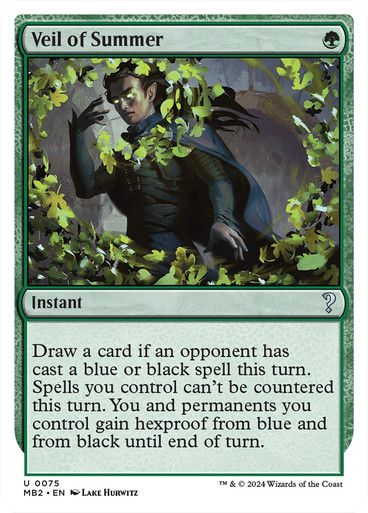 Magic the Gathering Veil of Summer Mystery Booster 2 Glorietta 2