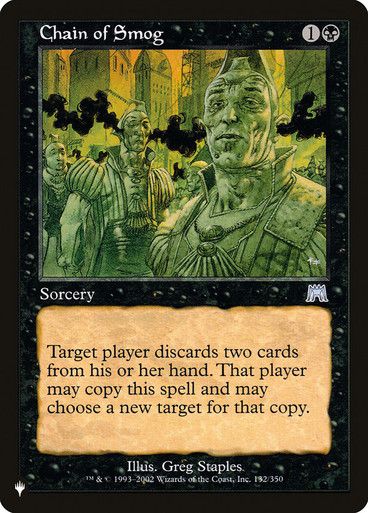 Magic the Gathering Chain of Smog The List Glorietta 2