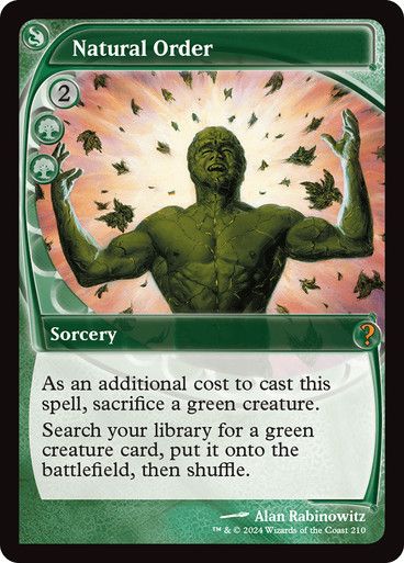 Magic the Gathering Natural Order Mystery Booster 2 Glorietta 2