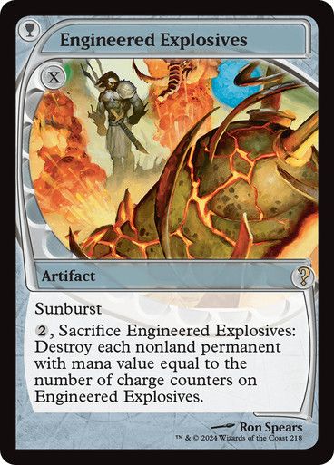 Magic the Gathering Engineered Explosives Mystery Booster 2 Glorietta 2