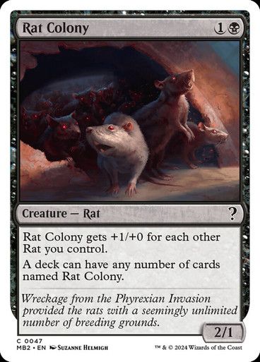 Magic the Gathering Rat Colony Mystery Booster 2 Glorietta 2