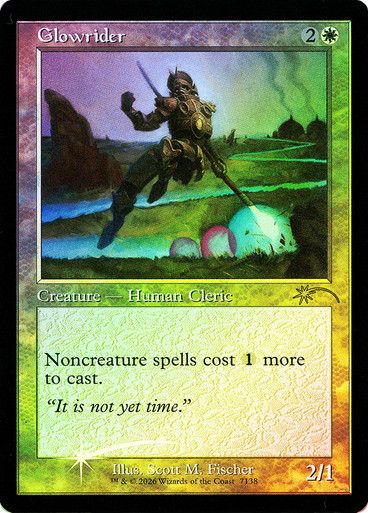 Magic the Gathering Glowrider Foil Secret Lair Drop Glorietta 2
