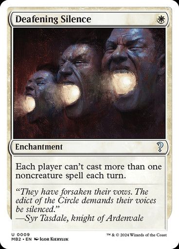 Magic the Gathering Deafening Silence Mystery Booster 2 Glorietta 2