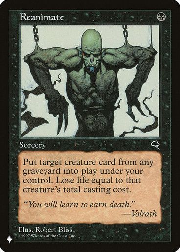 Magic the Gathering Reanimate The List Glorietta 2